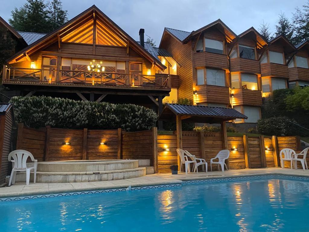 Hosteria Puertas Del Sol By Visionnaire Villa La Angostura Bagian luar foto